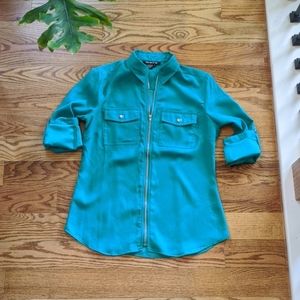 Tracy M | Zip Up Blouse 🔥